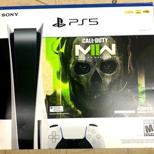 PlayStation 5 brand new call of duty modern warfare edition